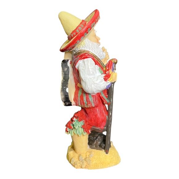 1993 THE INTERNATIONAL SANTA CLAUS COLLECTION Pancho Navidad Mexico Figurine - Picture 6 of 16